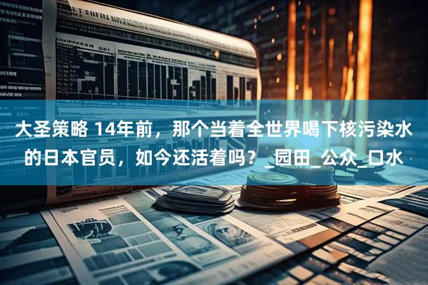 大圣策略 14年前，那个当着全世界喝下核污染水的日本官员，如今还活着吗？_园田_公众_口水