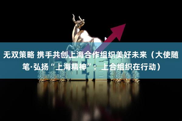 无双策略 携手共创上海合作组织美好未来（大使随笔·弘扬“上海精神”：上合组织在行动）